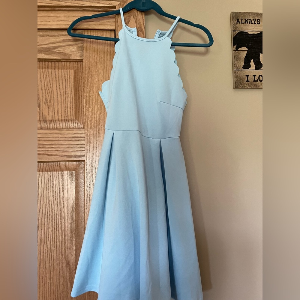 Women’s blue dress. Size small.